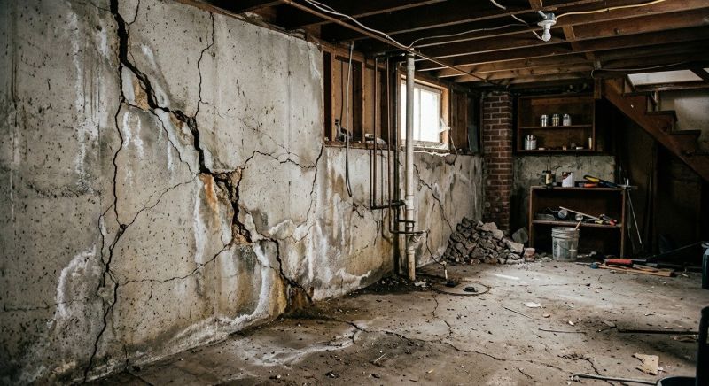 Basement Crack Repair in York, SC