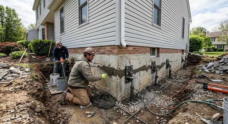Basement Foundation Repair in Clover, SC