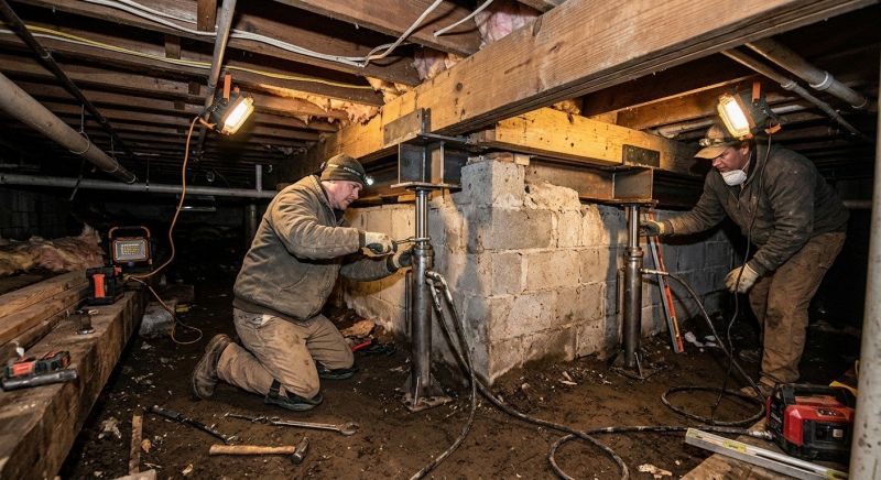 Basement Foundation Repair in York, SC