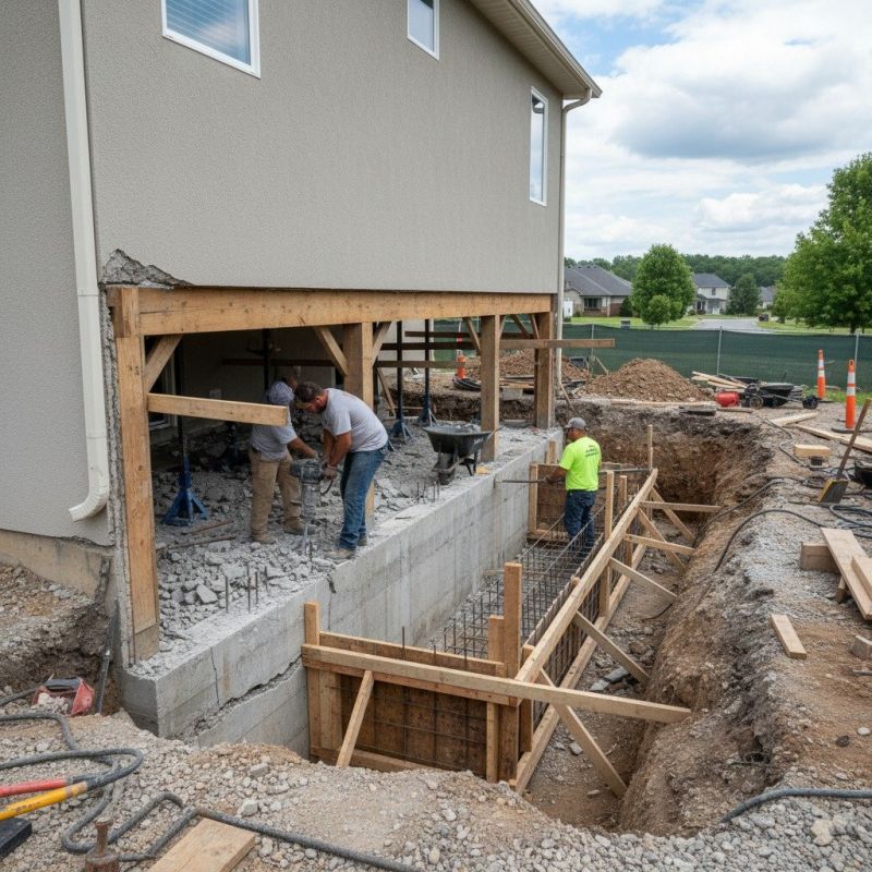 Building Foundation Repair in Gastonia, NC