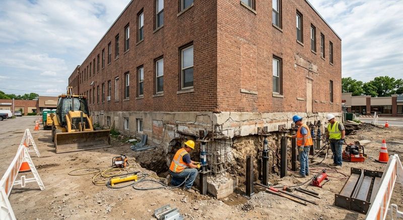 Commercial Foundation Repair in York, SC