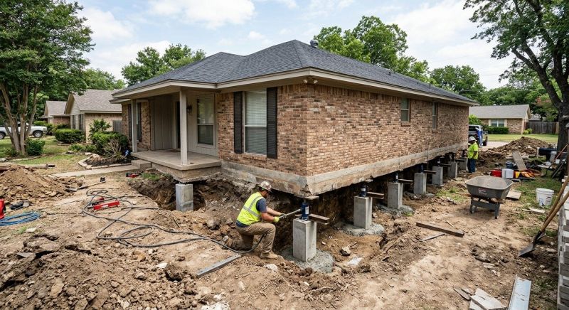 Concrete Foundation Leveling in Mount Holly, NC