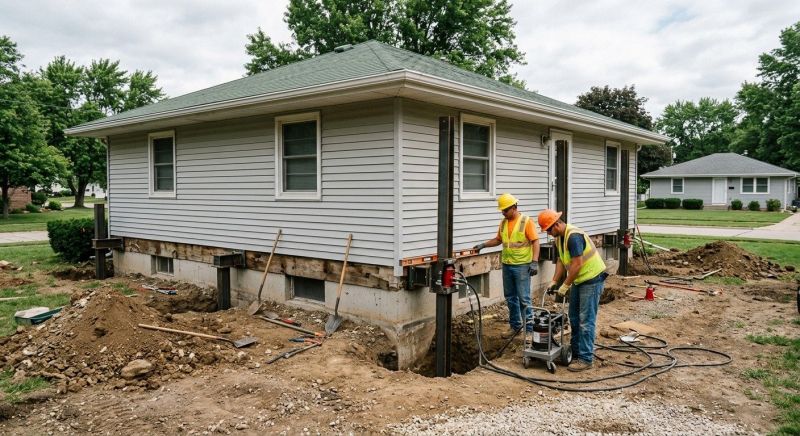 Concrete Foundation Leveling in Rock Hill, SC