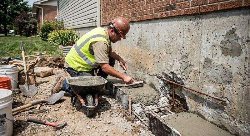 Concrete Foundation Repair in Gaston County, NC