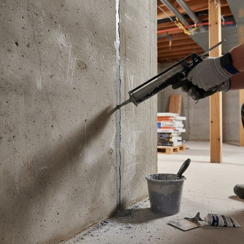 Cracked Basement Floor Repair in York, SC
