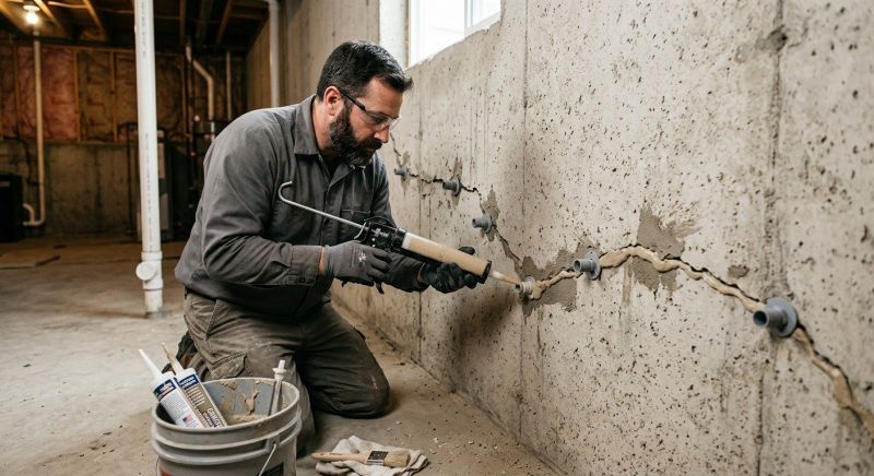 Cracked Foundation Repair in York, SC