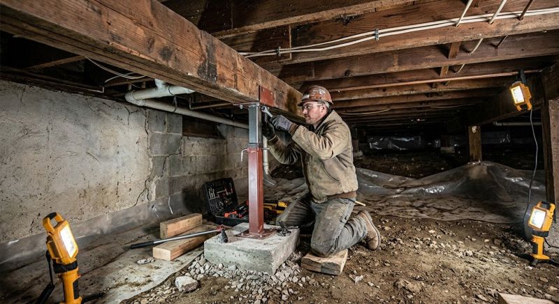 Crawlspace Foundation Repair in York, SC