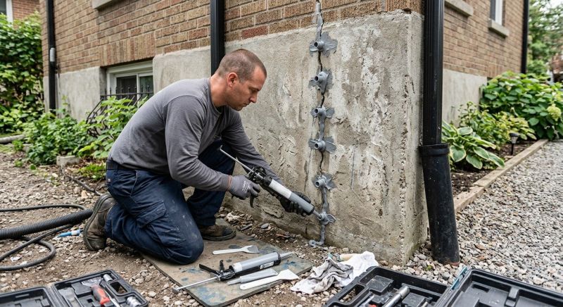 Foundation Crack Repair in York, SC