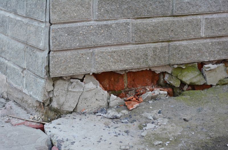 Foundation Damage Repair in Gaston County, NC
