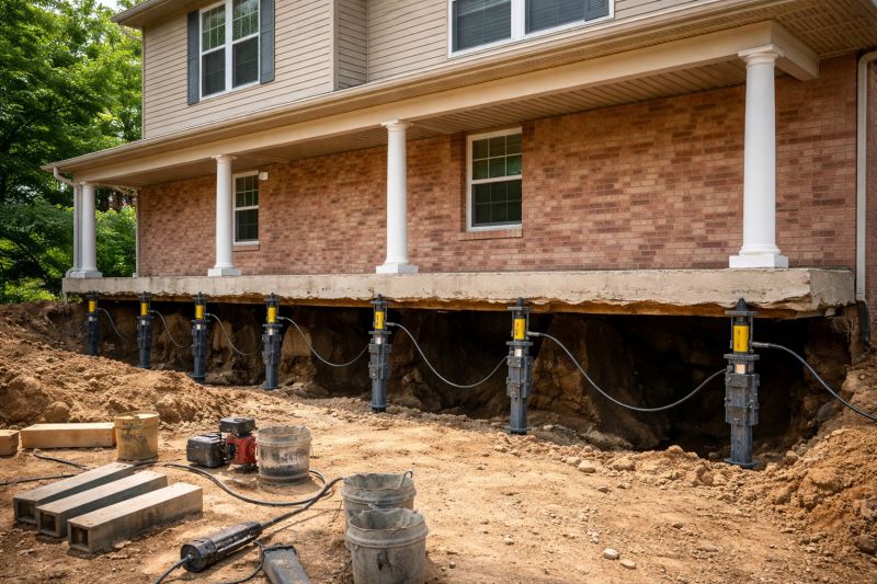 Foundation Jacking in Bessemer City, NC