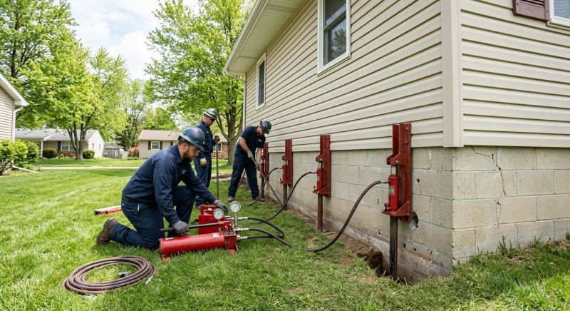 Foundation Jacking in Clover, SC