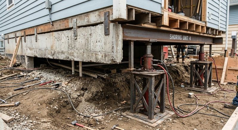 Foundation Jacking in Dallas, NC