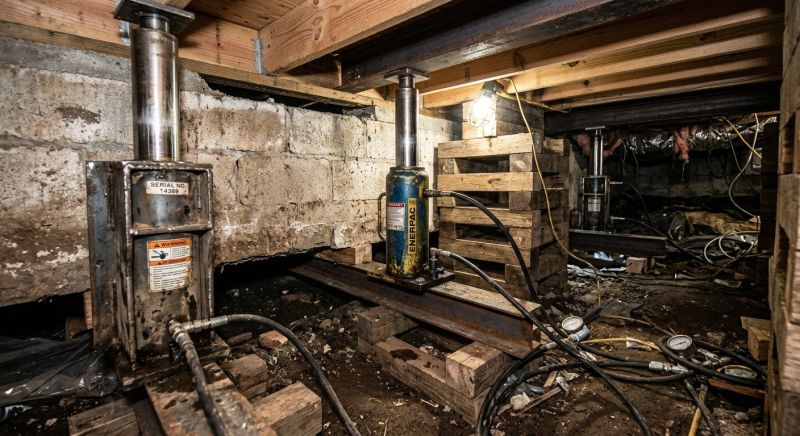 Foundation Jacking in Edgemoor, SC