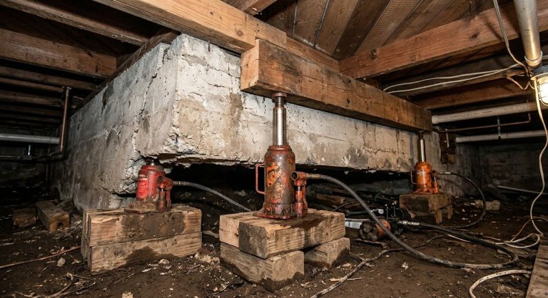Foundation Jacking in Kings Mountain, NC