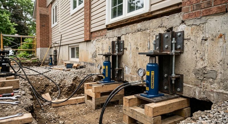 Foundation Jacking in York, SC
