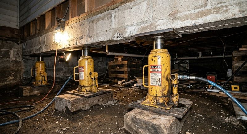 Foundation Jacking in Rock Hill, SC