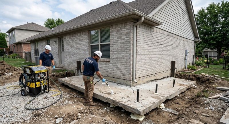 Foundation Lifting in Gaston County, NC