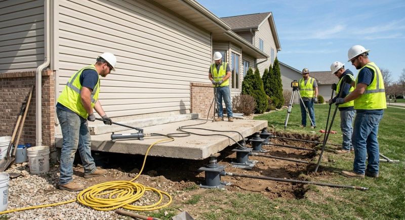 Foundation Lifting in Gastonia, NC