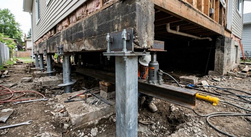 Foundation Raising in Mount Holly, NC