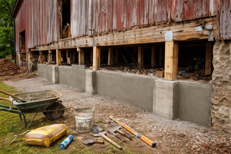 Foundation Renovation in York, SC