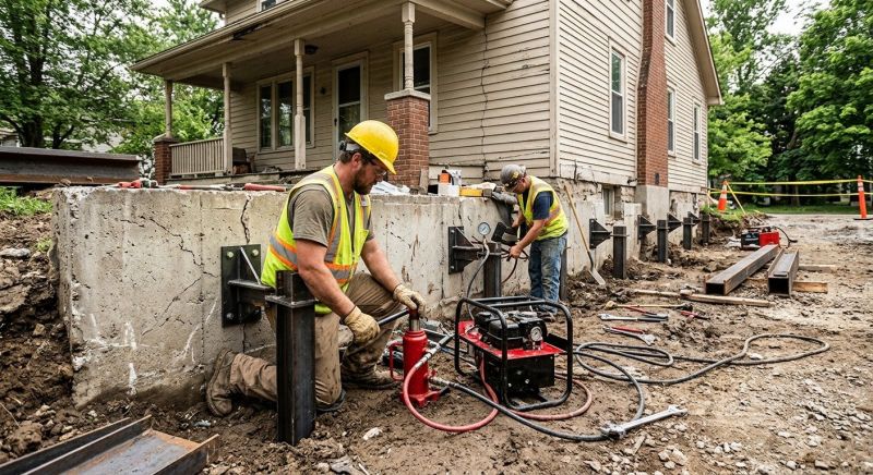 Foundation Stabilizing in Dallas, NC