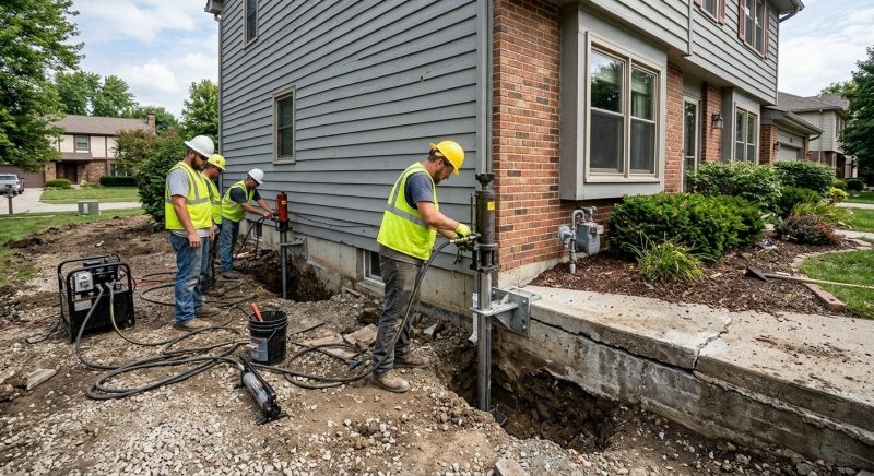 Foundation Stabilizing in Dallas, NC