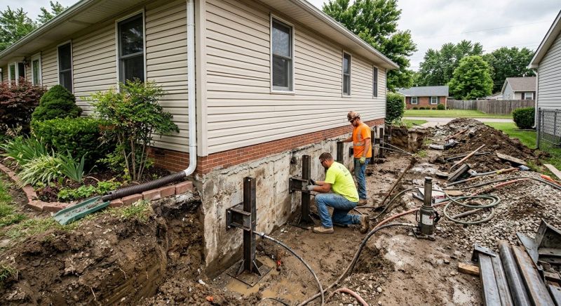 Foundation Stabilizing in Edgemoor, SC