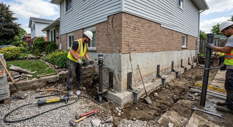 Foundation Stabilizing in Kings Mountain, NC