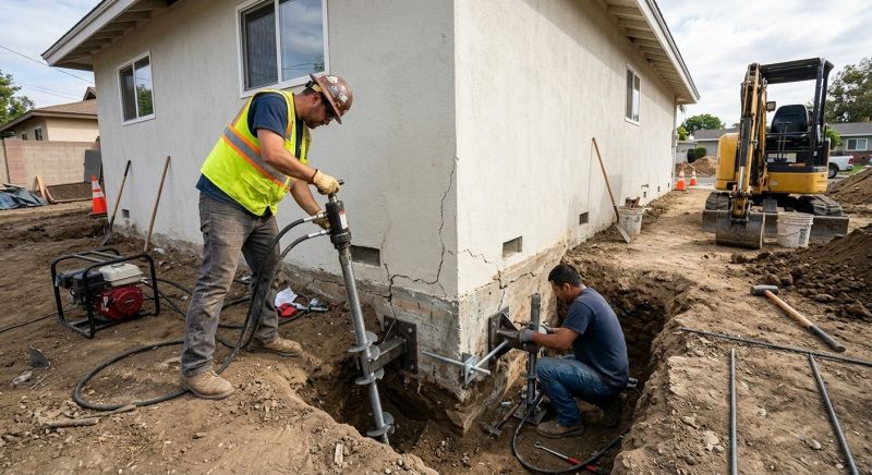Foundation Stabilizing in Mount Holly, NC