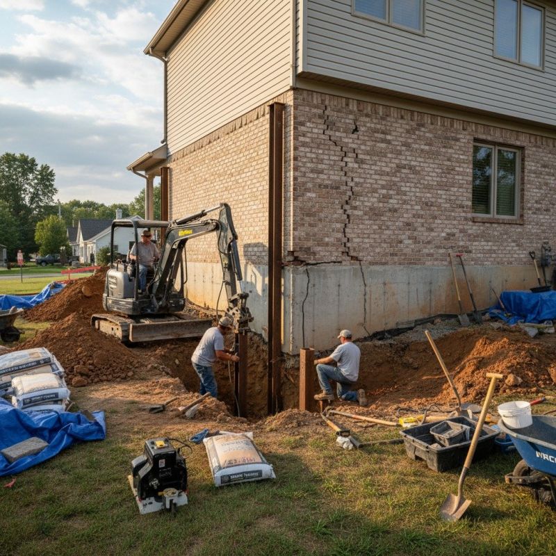 Foundation Structural Repair in Belmont, NC