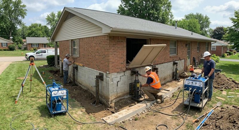 Home Foundation Leveling in Gastonia, NC