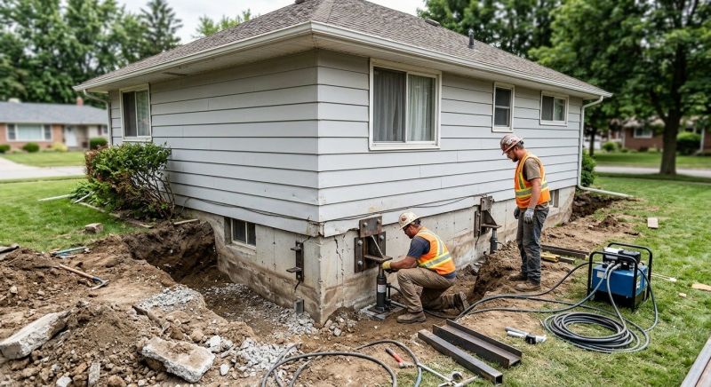 House Foundation Repair in Kings Mountain, NC