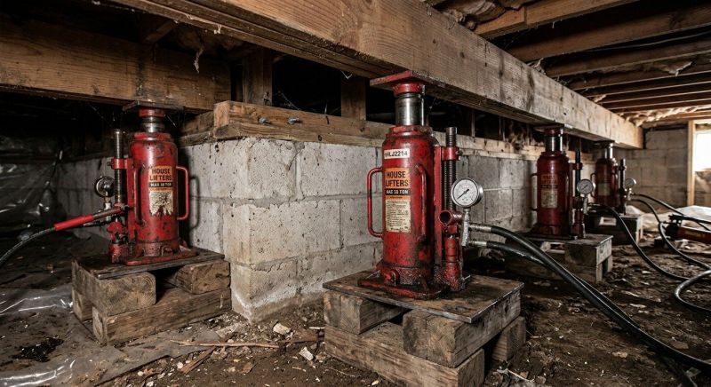 House Settling Repair in York, SC