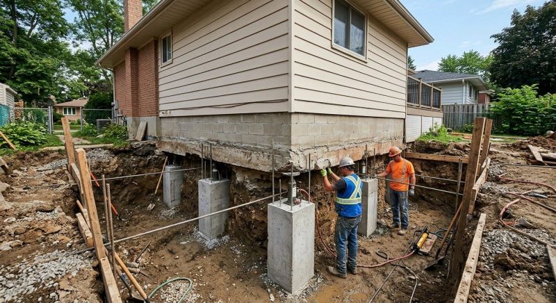 House Underpinning in York, SC