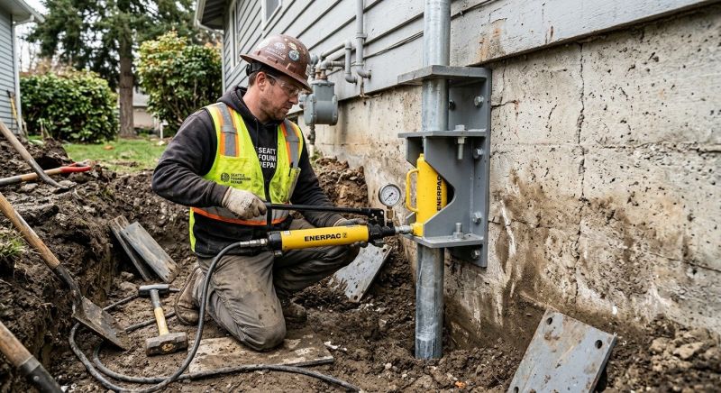 Settling Foundation Service in Clover, SC