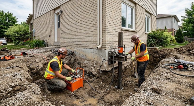 Sinking Foundation Lifting in York, SC