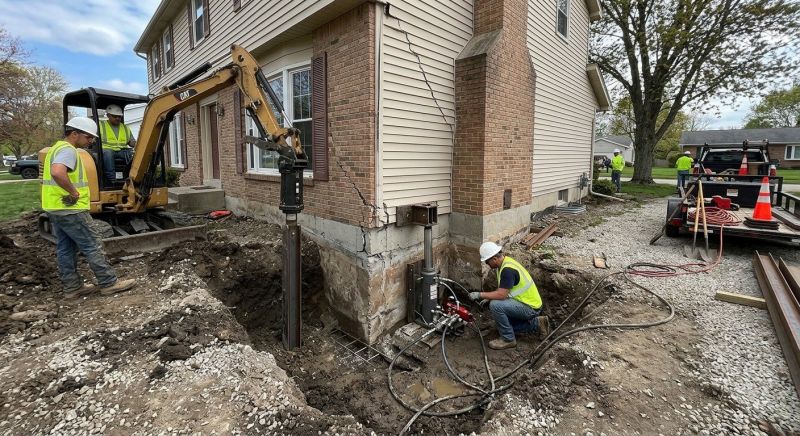 Sinking Foundation Repair in Chester, SC