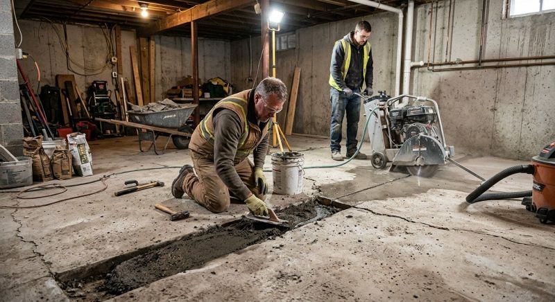 Slab Foundation Repair in York, SC