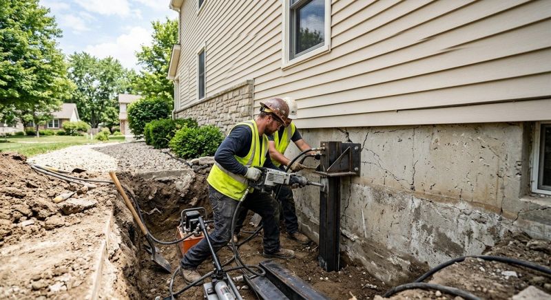 Structural Foundation Repair in Mount Holly, NC