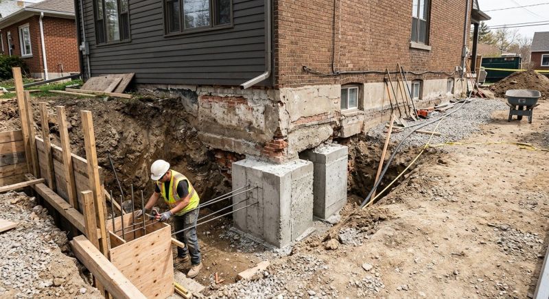 Structural Underpinning in York, SC
