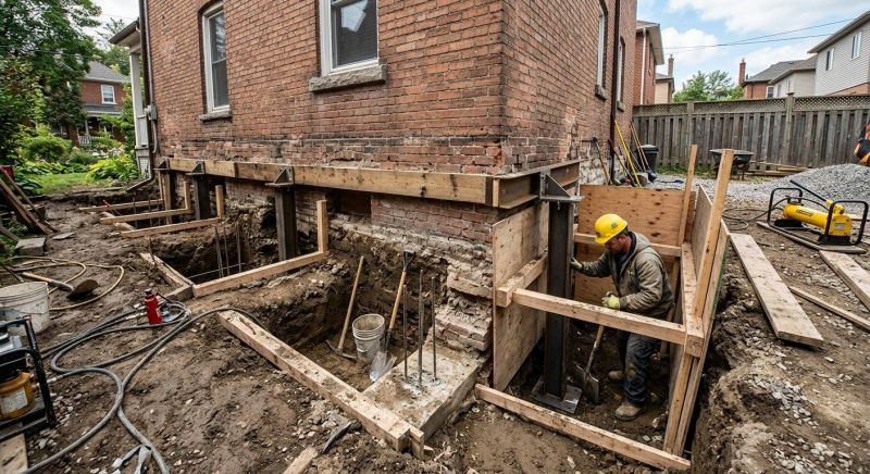 Structural Underpinning in York, SC