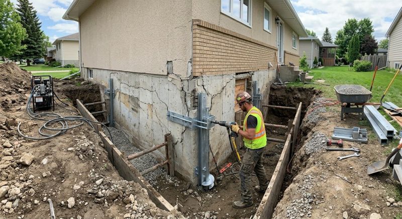 Underpinning Repair in York, SC